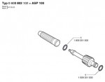 Bosch 0 600 800 102 ASP 100 Spraying Nozzle Spare Parts